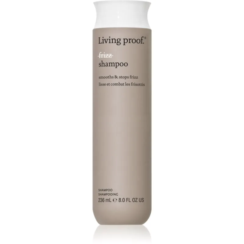 Living Proof No Frizz απαλό καθαριστικό σαμπουάν για την αντιμετώπιση του κρεπαρίσματος μαλλιών 236 ml