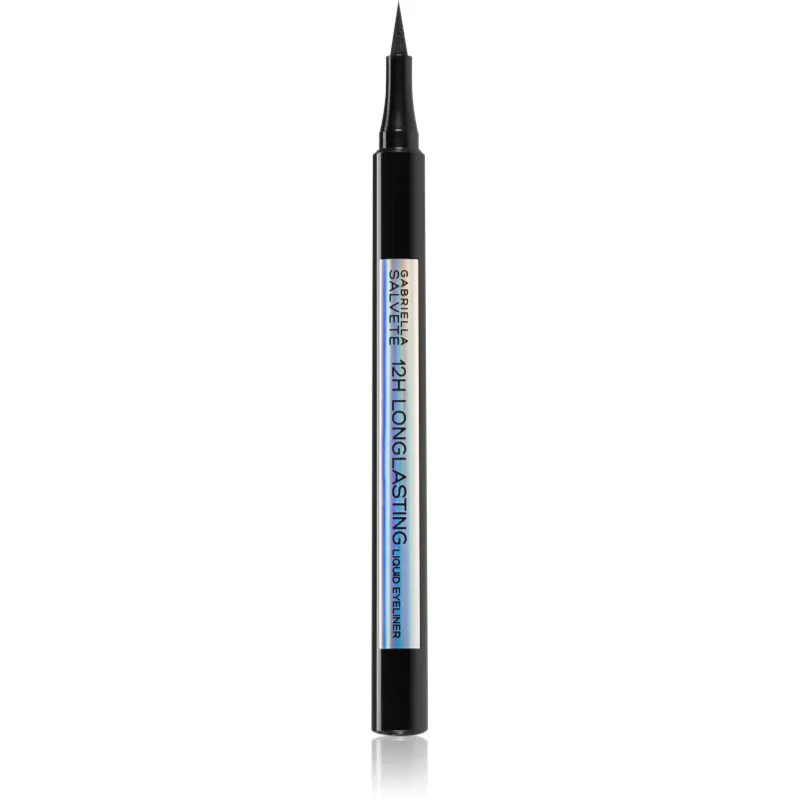 Gabriella Salvete 12H Longlasting Liquid Eyeliner υγρό λάινερ ματιών σε στυλό για μακρόχρονη επίδραση απόχρωση Black 1.1 γρ