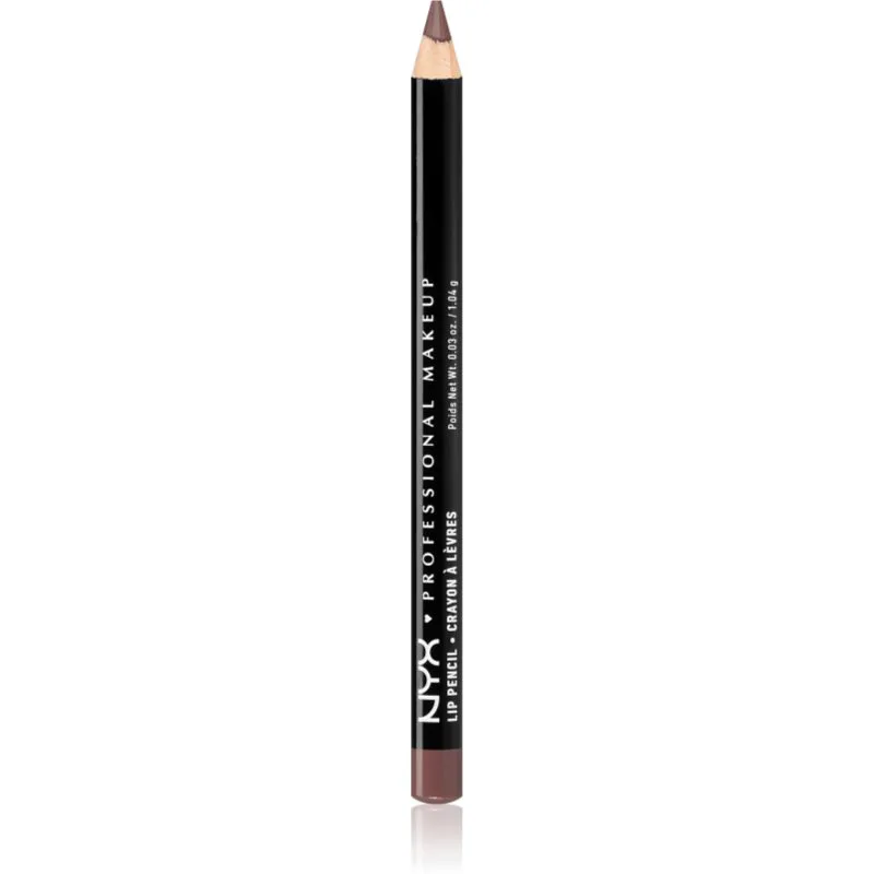 NYX Professional Makeup Slim Lip Pencil Μολύβι για τα χείλη απόχρωση 857 Nude Μπεζ 1 γρ
