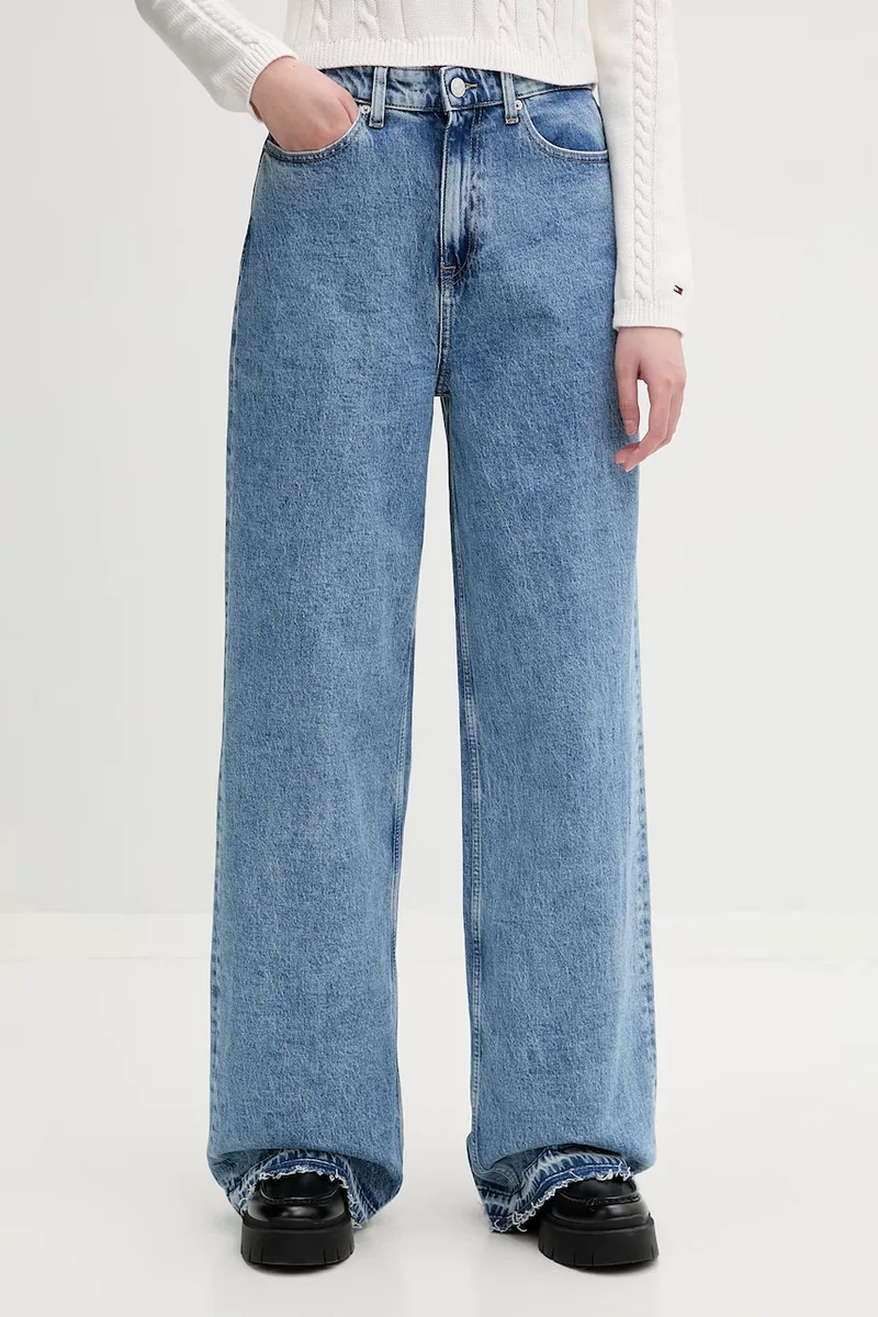 Tommy Jeans τζιν φαρδιά γυναικεία