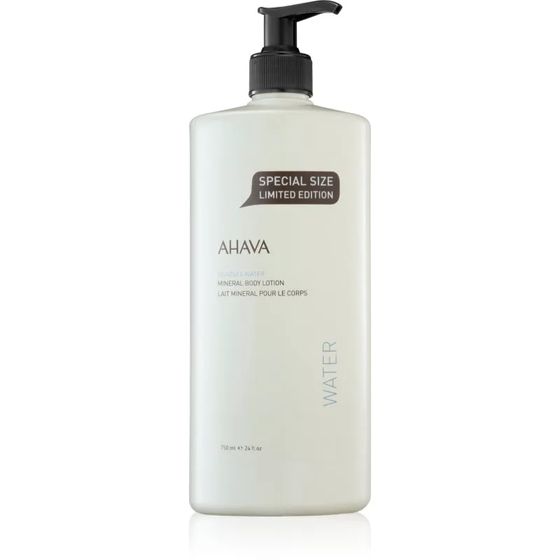 AHAVA Body Essential Hydration μεταλλική λοσιόν σώματος 750 ml