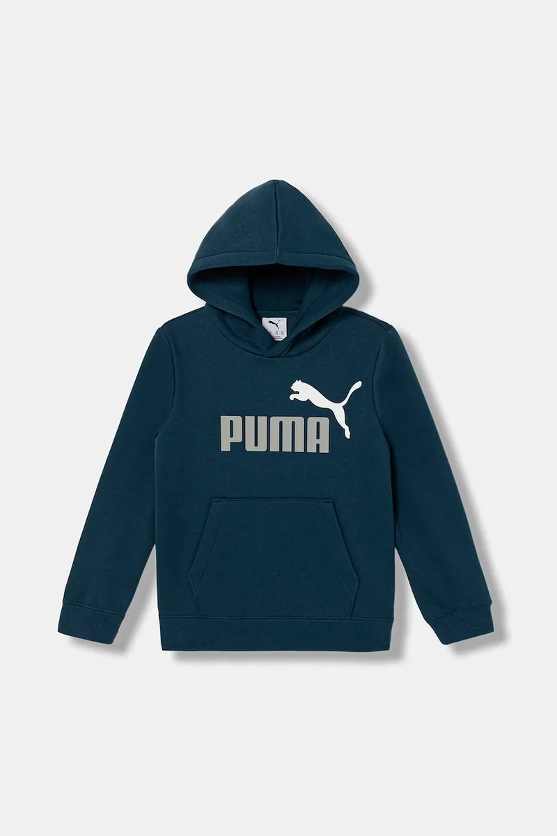 Puma μπλούζα με κουκούλα παιδική με βαμβάκι ESS 2 COLOR No. 1 Logo Hoodie FL