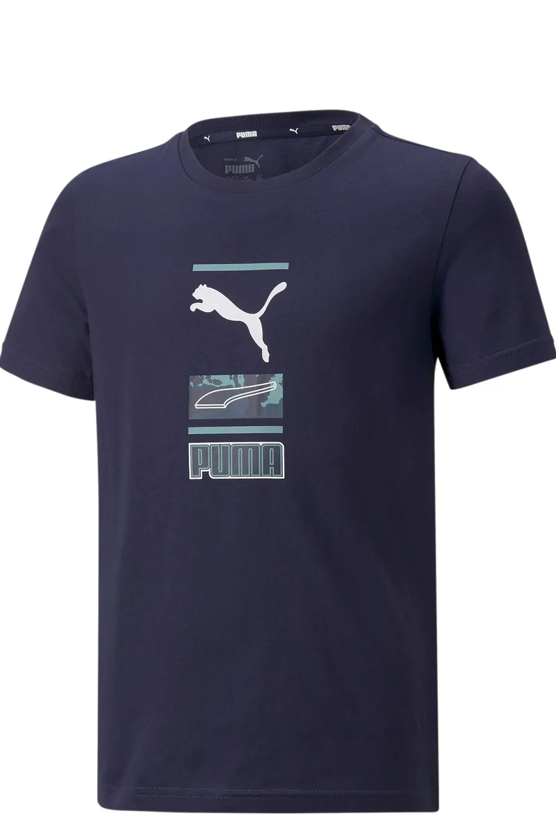 Μπλούζα Κοντομάνικη Puma Alpha Graphic Tee B 847281-06 Αγόρι