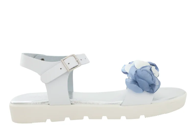 Σανδάλια Monnalisa Casual Bouquet Vacchetta No.31-34 877017 7724-0156 Κορίτσι