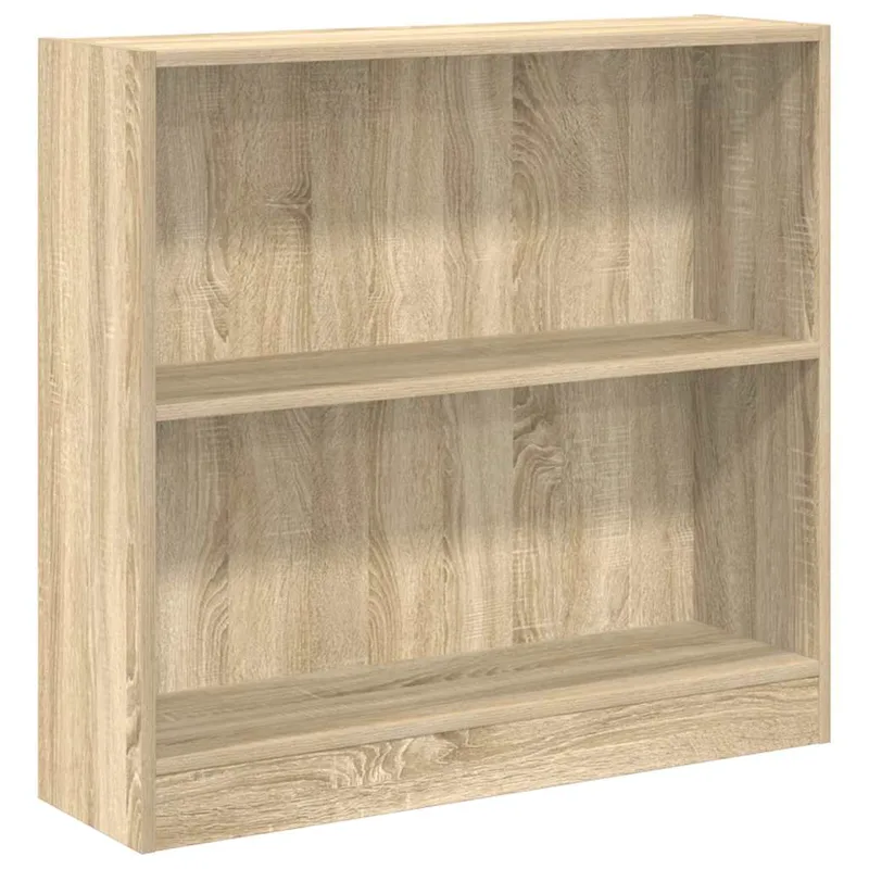 vidaXL Βιβλιοθήκη Sonoma Δρυς 80 x 24 x 75 εκ. από Τεχνητό Ξύλο