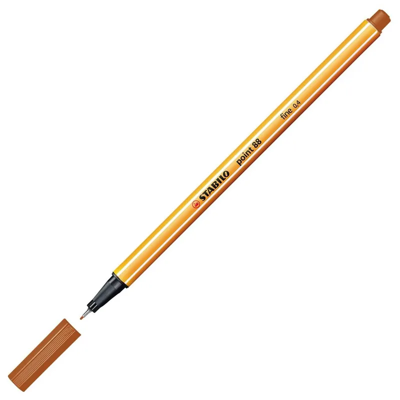 ΜΑΡΚΑΔΟΡΟΣ STABILO POINT 88/89 DARK OCHRE 0.4mm