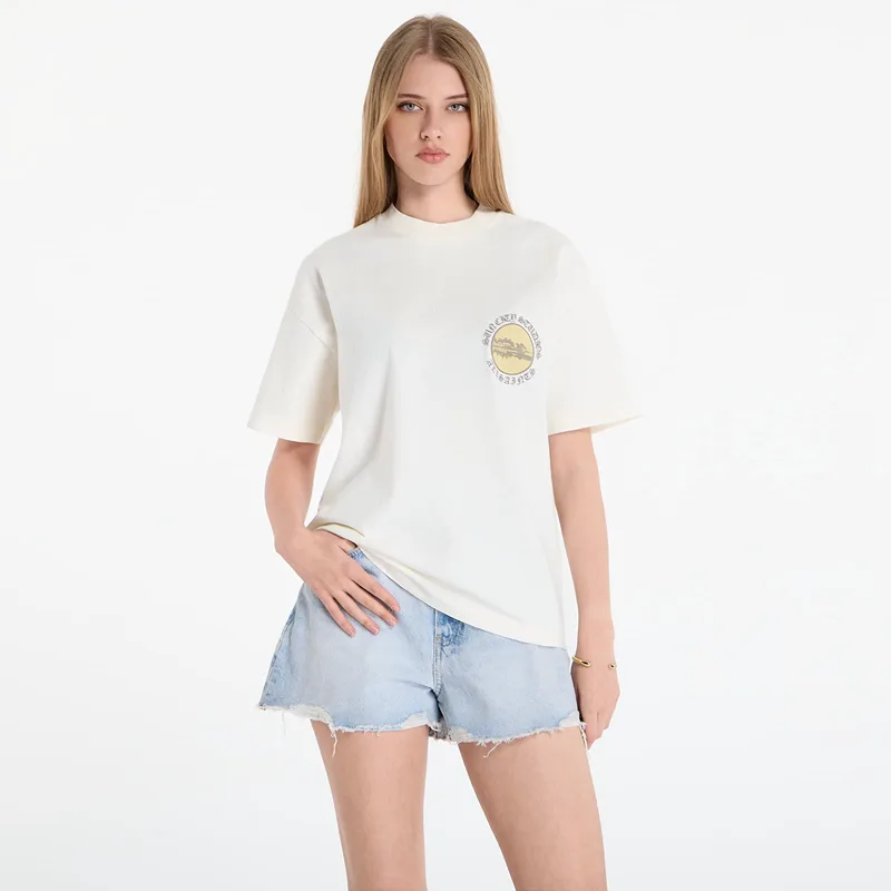 T-shirt AllSaints Sun City Etta Tee Egret White M