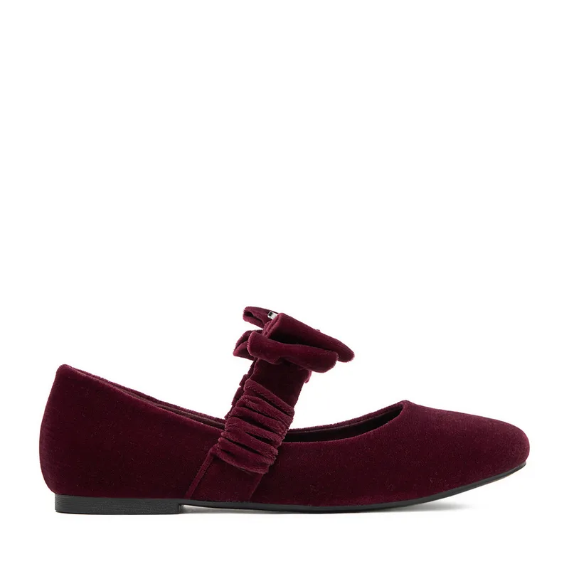 Μπαλαρίνες Juicy Couture CEO-CS6515-01 Μπορντό