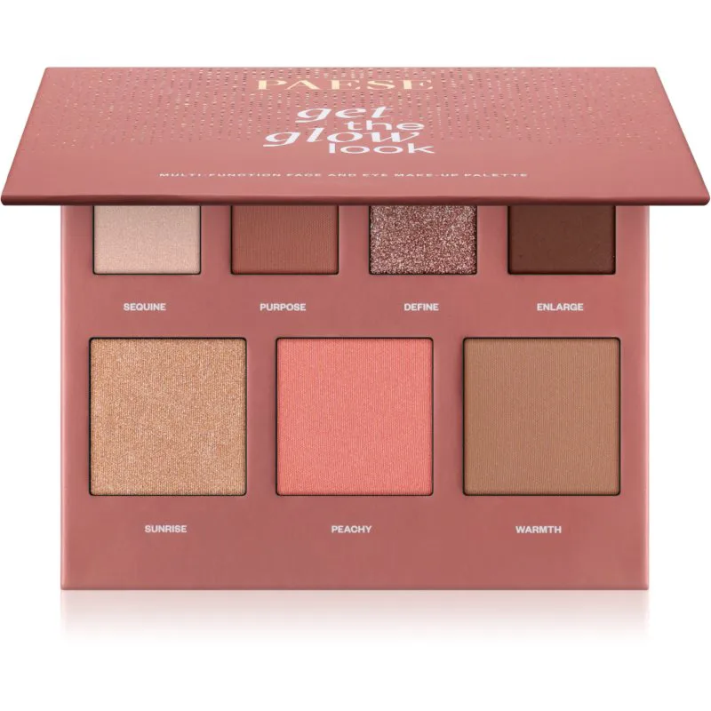 Paese Get The Glow Look Face And Eye Make-up Palette πολυλειτουργική παλέτα Για πρόσωπο και μάτια 16 γρ