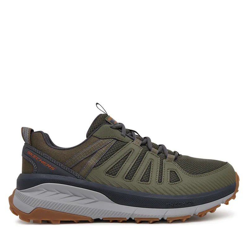 Παπούτσια πεζοπορίας Skechers Switch Back-Venture Seeker 237686/GRMT Χακί