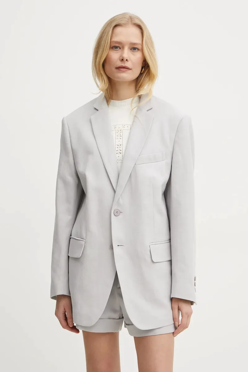 Blazer με μείγμα λινών Twinset