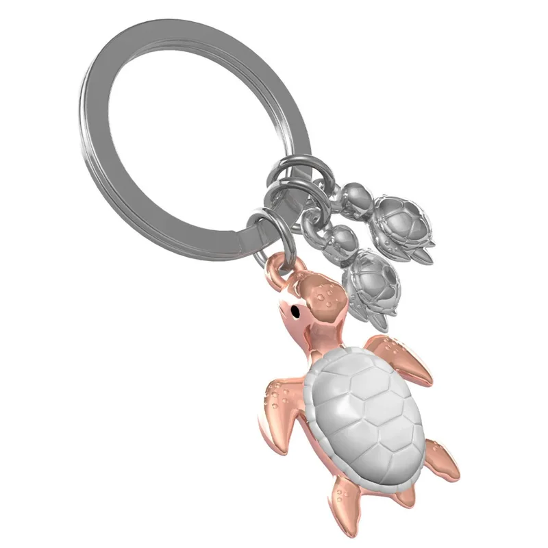Μπρελόκ Μεταλλικό Metamorphose Turtle Family TM195-01