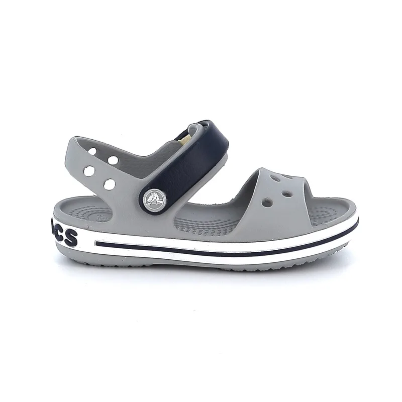 Παιδικό Πέδιλο Crocs Crocband Sandal Kids Χρώματος Γκρι 12856-01U