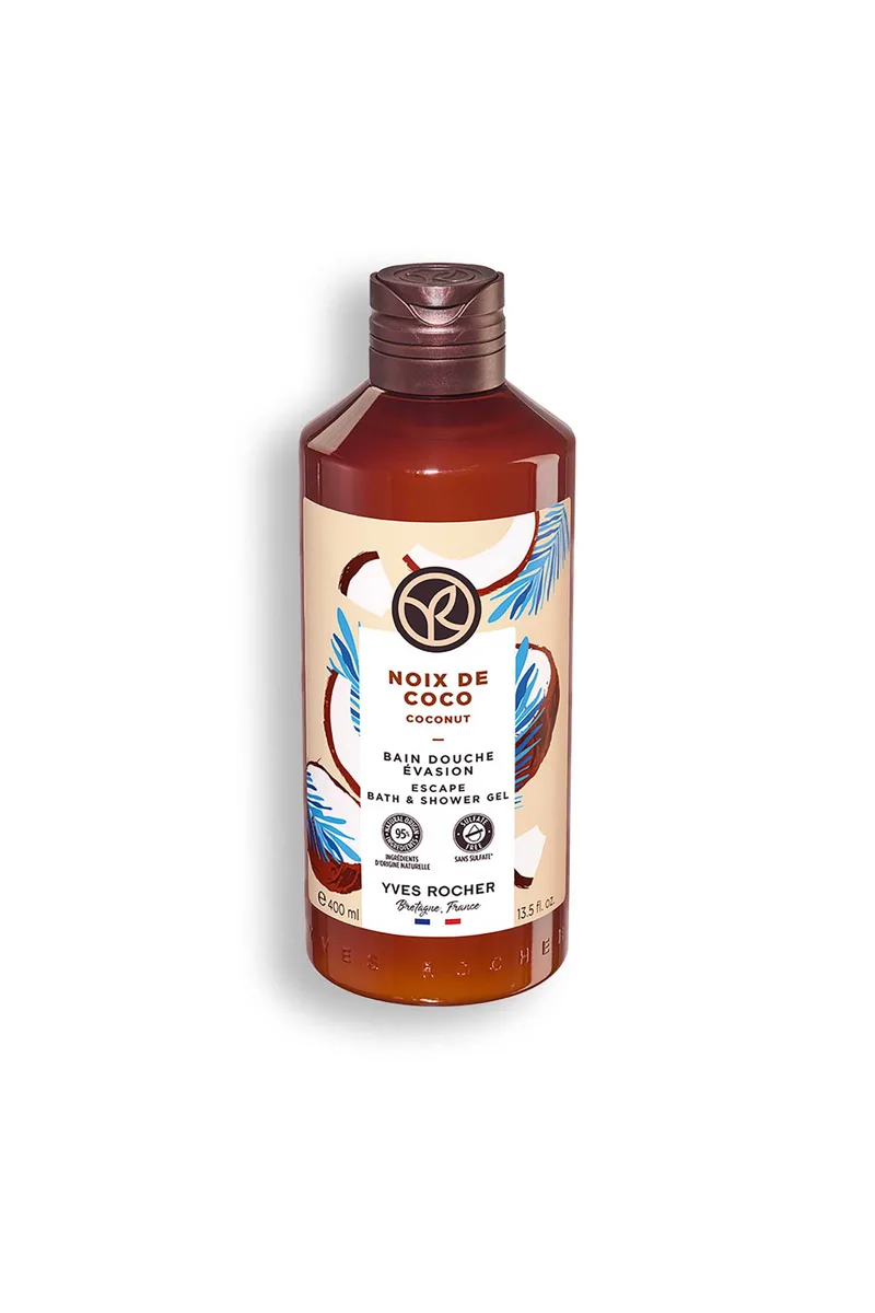 Yves Rocher Coconut Escape Bath & Shower Gel 400 ml - 45966