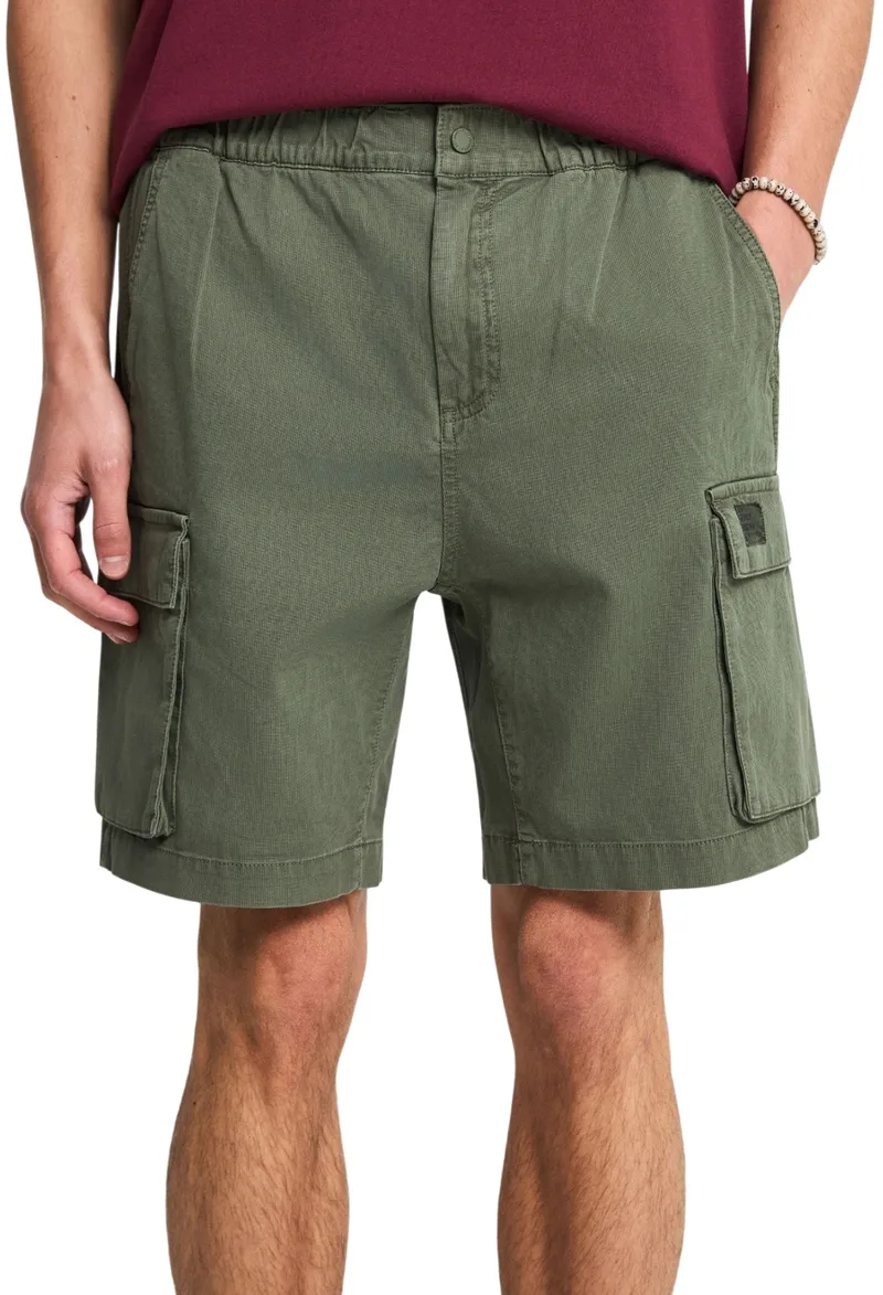 Βερμούδα Funky Buddha Cargo FBM013-032-03-DEEP FOREST Ανδρικό