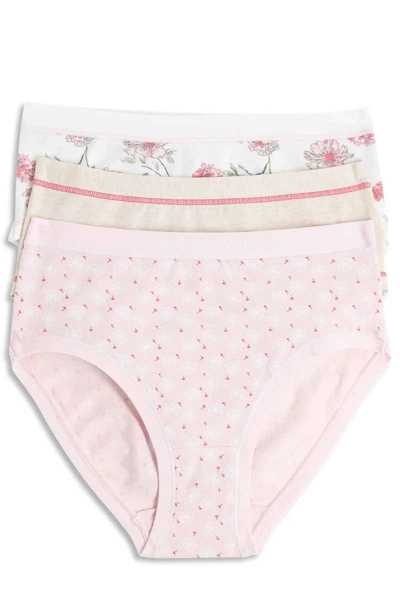 Cotonella γυναικεία εσώρουχα Midi Slip τριπλέτα (3 τμχ) - 3363-E503-4H100