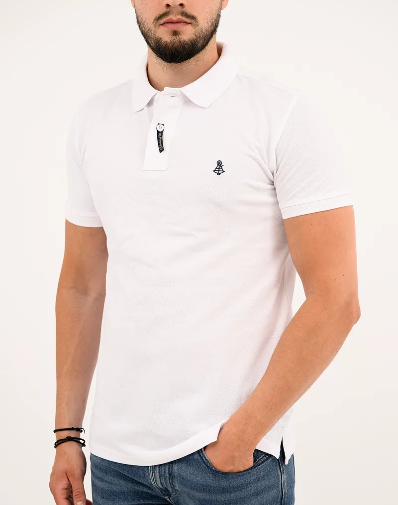 EXPLORER ΜΠΛΟΥΖΑ POLO BASIC 2621102000-WHITE White