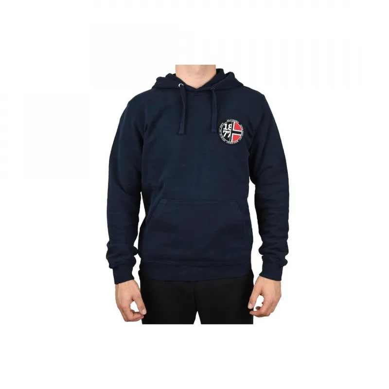 Helly Hansen Ανδρικό Φούτερ με Κουκούλα και Τσέπες Navy Μπλε 53289-598