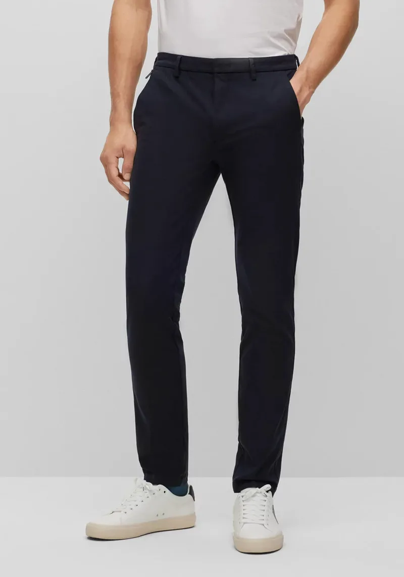 BOSS Υφασμάτινο Παντελόνι της σειράς Kaito1 - 50487754 404 Dark Blue