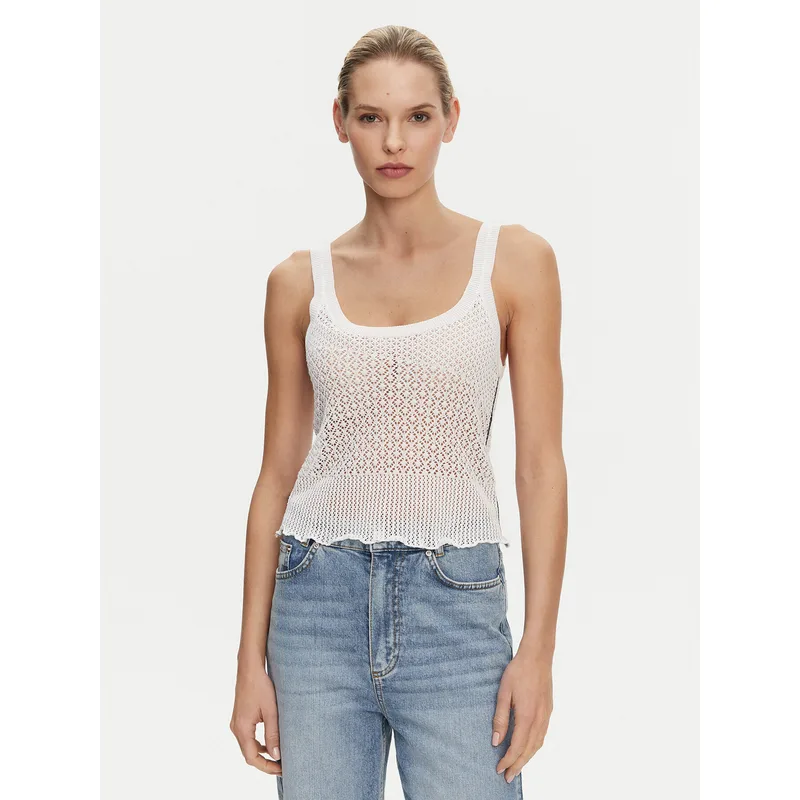 PINKO Τοπ 104642 A2EB Z04 Λευκό Regular Fit
