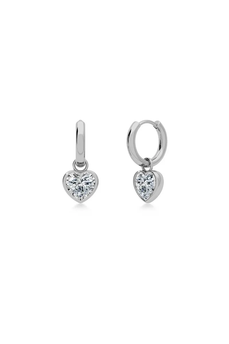 EDBLAD γυναικεία σκουλαρίκια "Bel Hoops Steel" - 126608