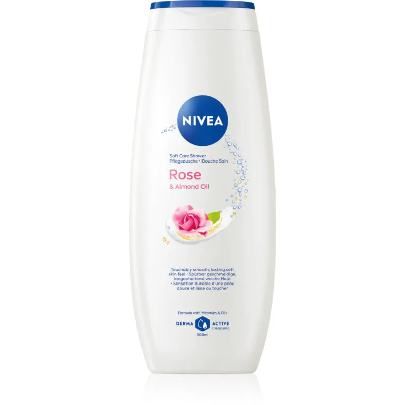NIVEA Rose & Almond Oil τζελ για ντους 500 ml