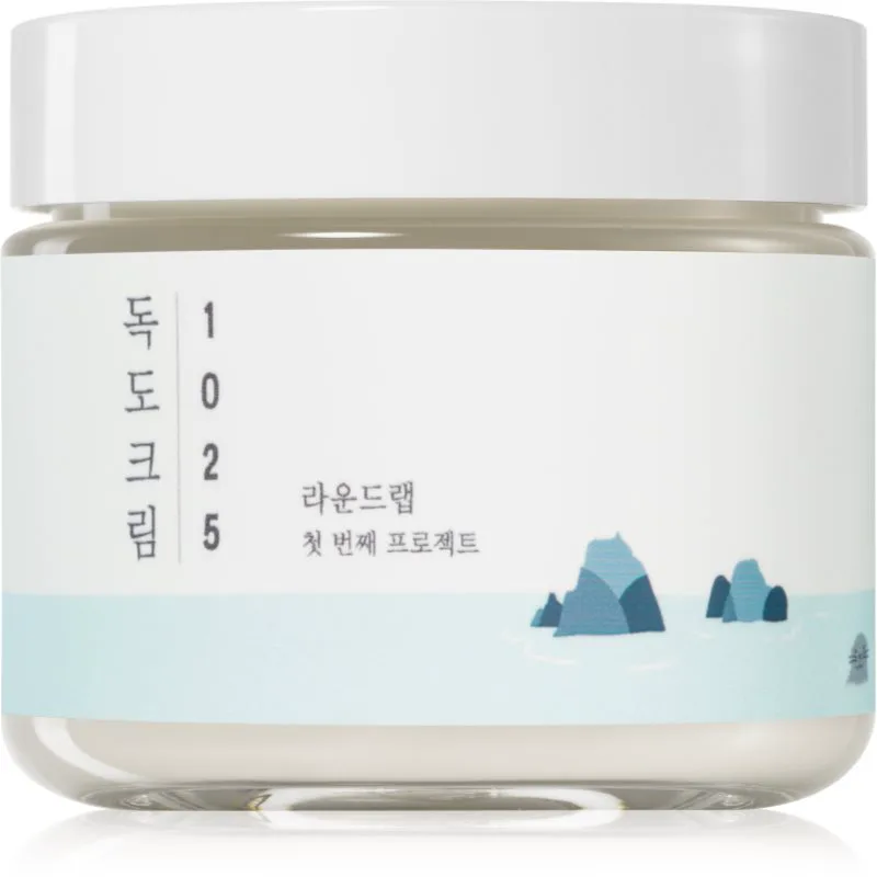 ROUND LAB 1025 Dokdo Cream αναγεννητική και ενυδατική κρέμα για ξηρή και ευαίσθητη επιδερμίδα 80 ml