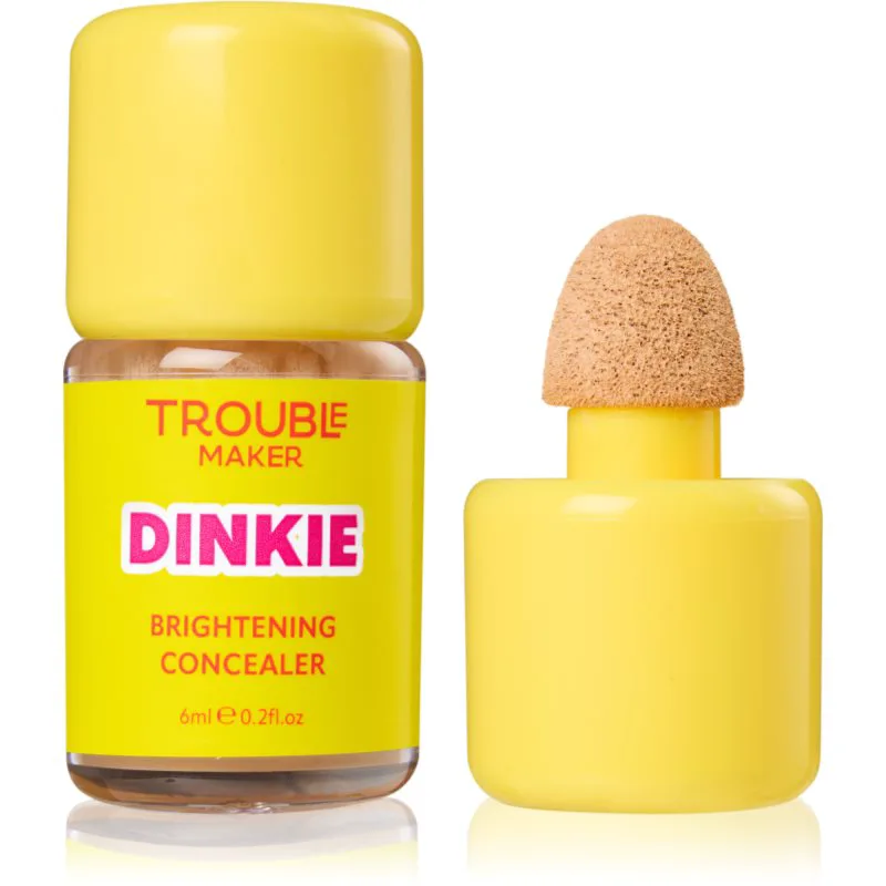 Trouble Maker Dinkie λαμπρυντικός διορθωτής με καφείνη απόχρωση Little Chef 6 ml