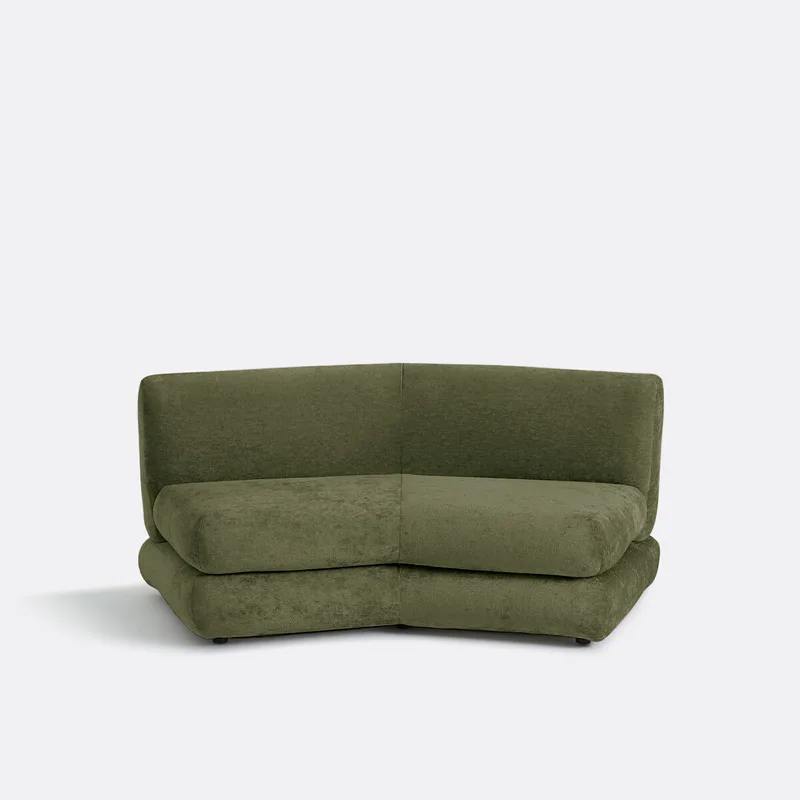 Γωνία 2 θέσεων σύνθεσης καναπέ Μ90xΠ180xΥ80cm