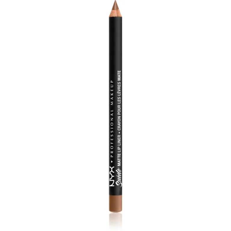 NYX Professional Makeup Suede Matte Lip Liner Ματ λάινερ χειλιών απόχρωση 07 Sandstorm 1 γρ