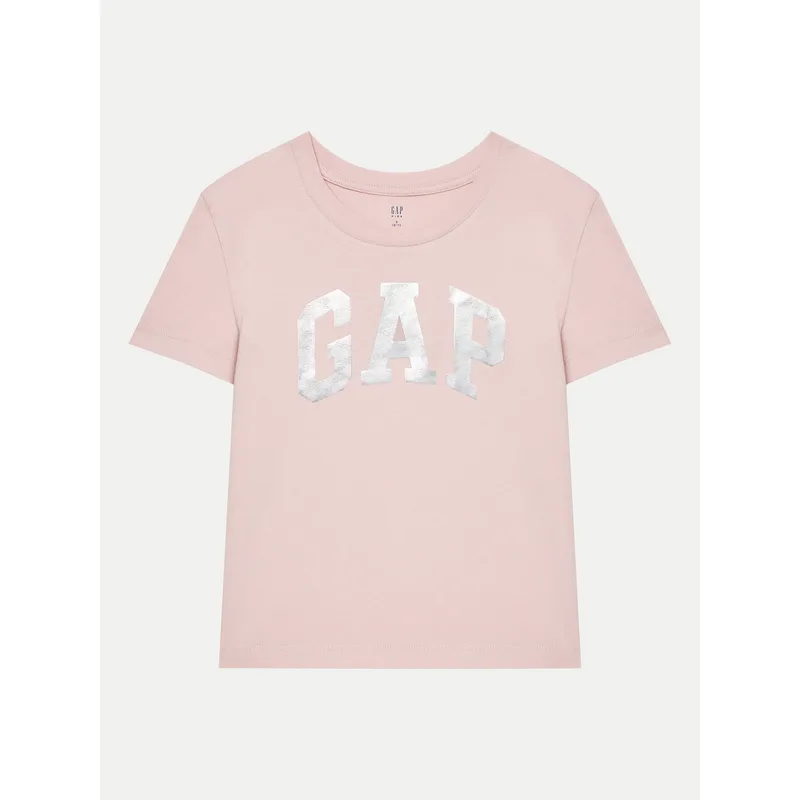 Gap T-Shirt 628713-00 Ροζ Relaxed Fit