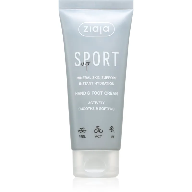 Ziaja Sport Up Hand & Foot Cream ενυδατική κρέμα για χέρια και πόδια 100 ml