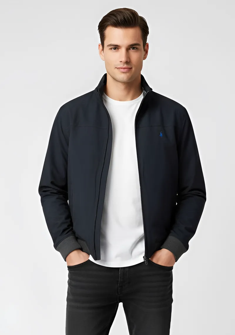 MCS Marlboro Classics Jacket της σειράς Blouson - MM52880 32208 703 Blue