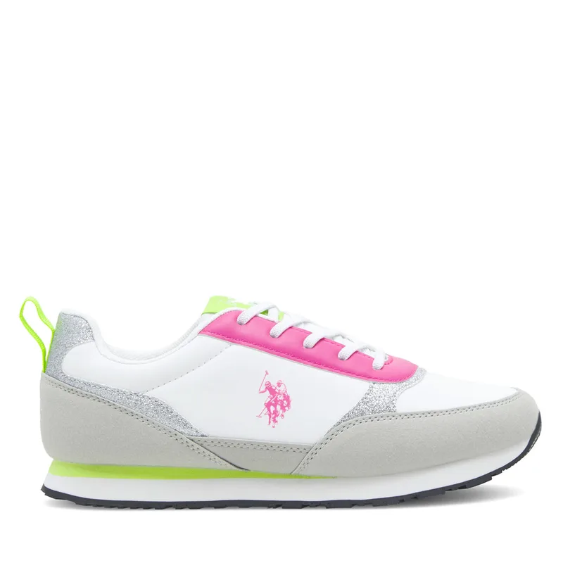 Αθλητικά U.S. Polo Assn. NOBIK013 Λευκόχρυσο