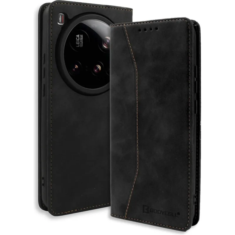 Θήκη Xiaomi 15 Ultra Bodycell Book Case Πορτοφόλι - Black (5206015082146)