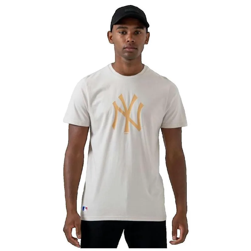 T-shirt με κοντά μανίκια New-Era T-shirt New Era MLB Seasonal Team Logo beige