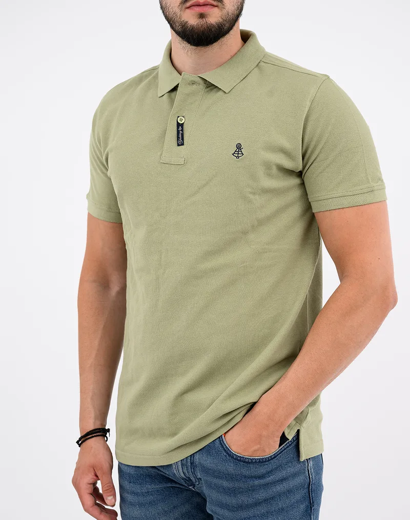 EXPLORER ΜΠΛΟΥΖΑ POLO BASIC 2621102000-LIGHT KHAKI Olive