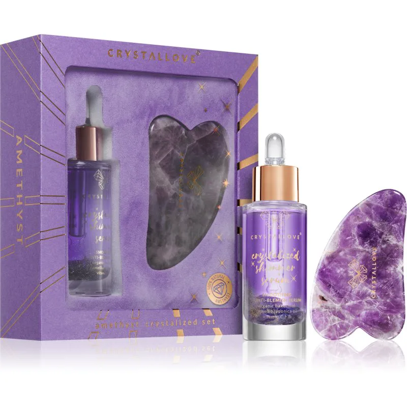 Crystallove Crystalized Amethyst Set σετ για φροντίδα της επιδερμίδας
