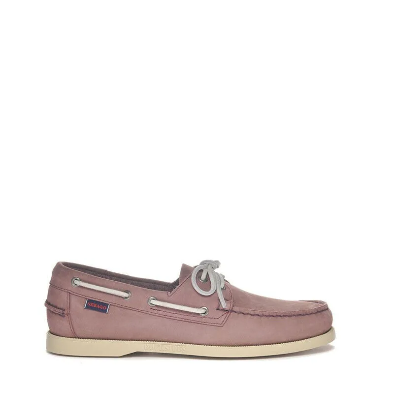 Sebago Docksides Portland Ανδρικά Nubuck Παπούτσια L7000GA0-A90R Ρόζ