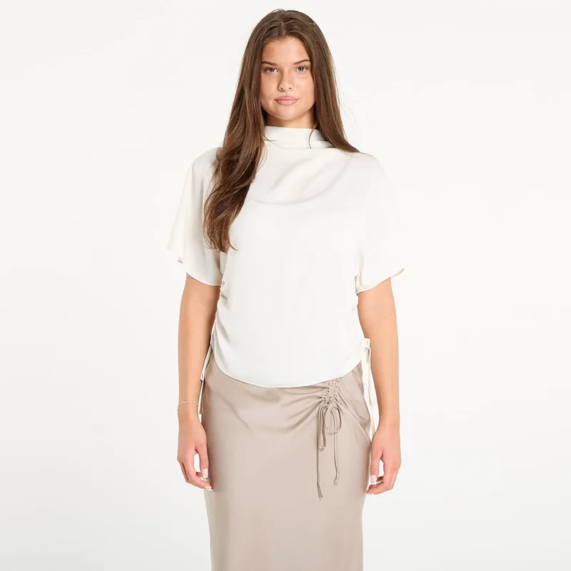 T-shirt AllSaints Leslie Top Antique White 10