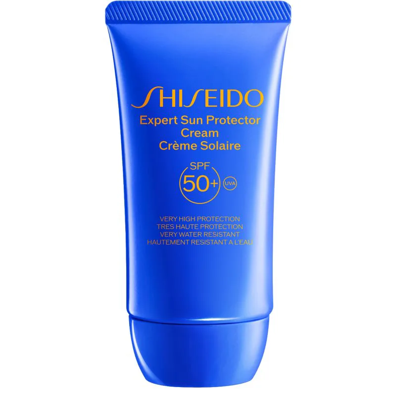Shiseido Expert Sun Protector Cream SPF 50+ αδιάβροχη αντηλιακή κρέμα για το πρόσωπο SPF 50+ 50 ml