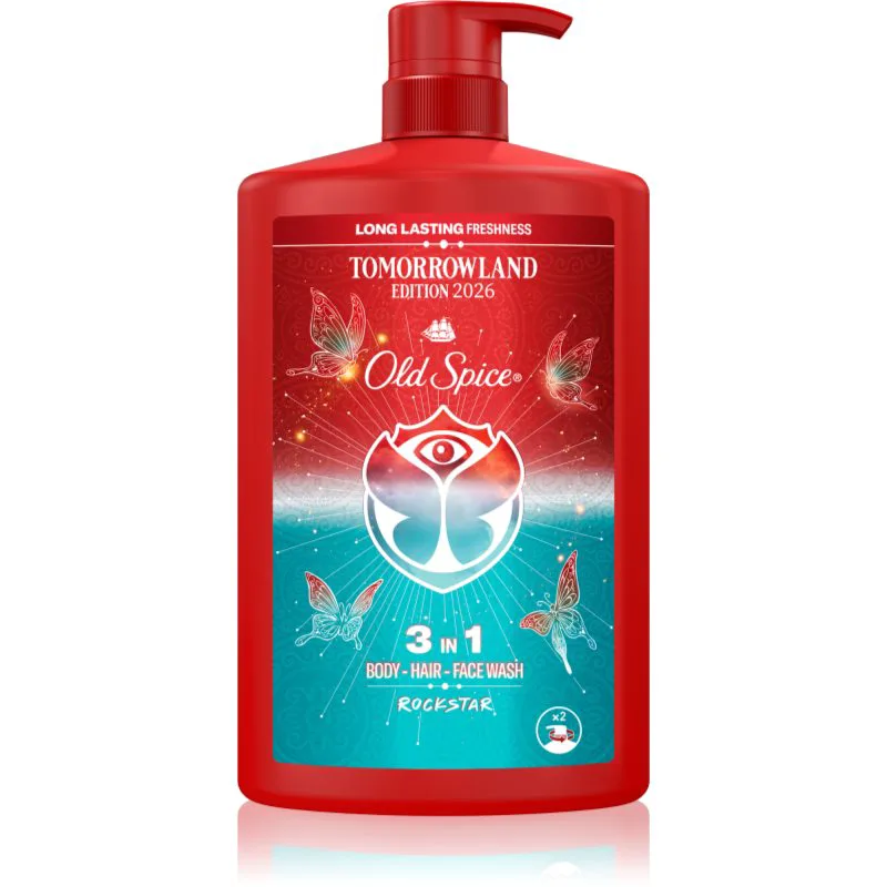 Old Spice Tomorrowland τζελ για ντους για άντρες Για πρόσωπο, σώμα και μαλλιά 1000 ml
