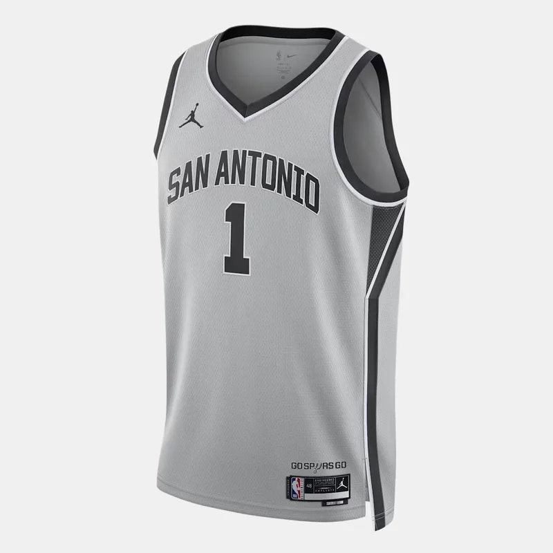 Jordan NBA Victor Wembanyama San Antonio Spurs Μπασκετική Φανέλα (9000234668_86895)