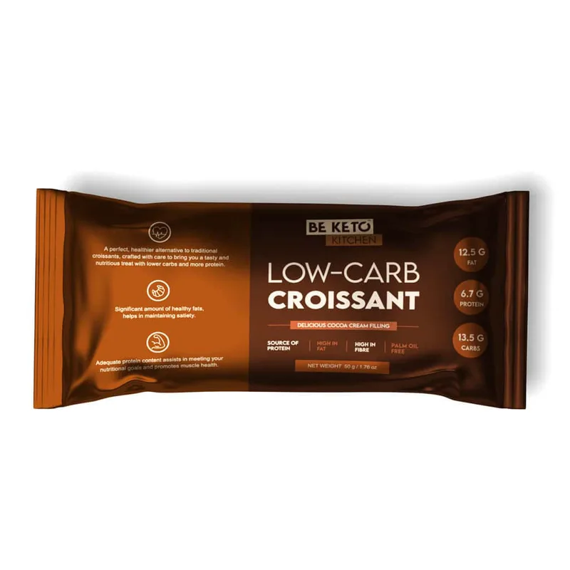 Beketo Κέτο Κρουασάν Σοκολάτα Χωρίς Ζάχαρη (50g)
