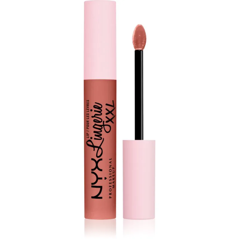 NYX Professional Makeup Lip Lingerie XXL Υγρό ματ κραγιόν απόχρωση 02 - Turn On 4 ml