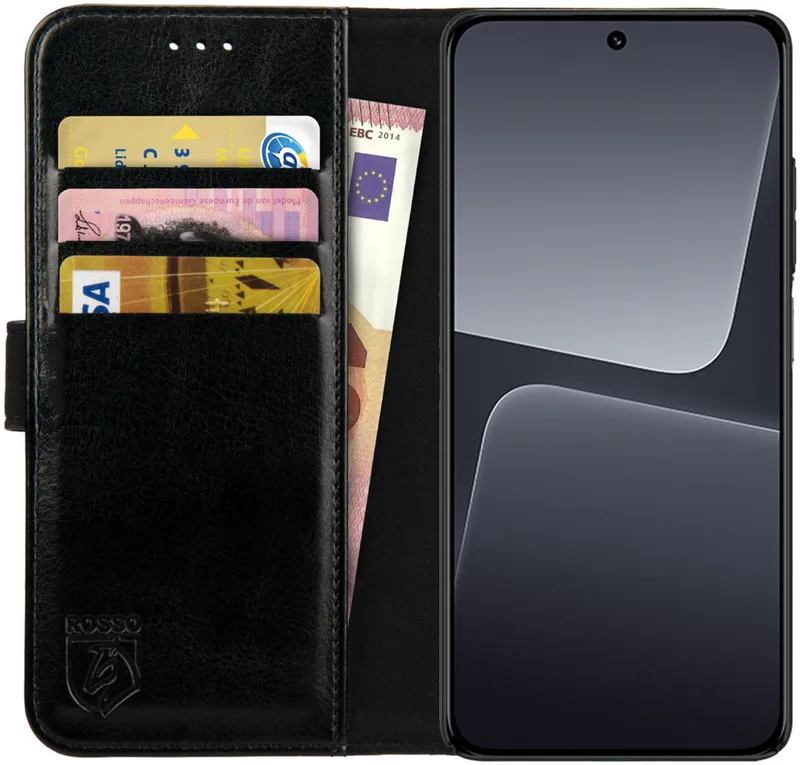 Κόκκινο Element PU Θήκη Πορτοφόλι Xiaomi 13 Pro - Black (8719246381669)