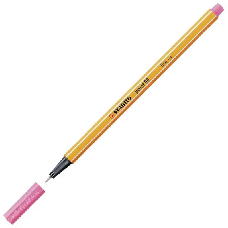Μαρκαδοράκι Stabilo point 88/29 Light Ροζ 0.4