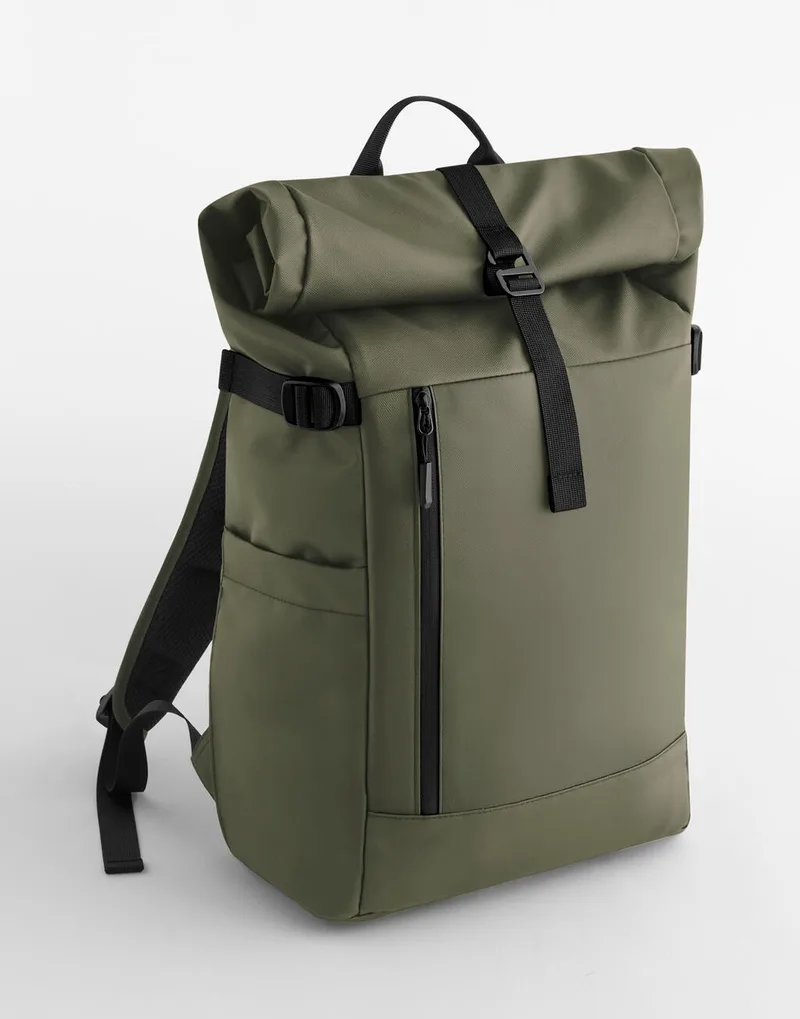 Σακίδιο Πλάτης Everyday Carry Roll-Top 25L BG344 Bagbase Olive Green
