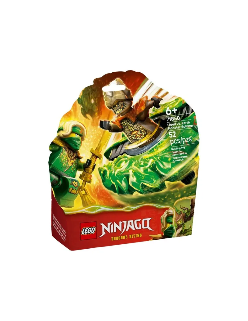 LEGO NINJAGO 71850 Lloyd vs Elemental Monster Spinner Battle