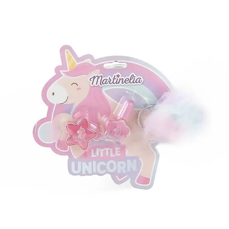 LITTLE UNICORN (BLISTER) ΣΕΤ ΜΠΡΕΛΟΚ+ΒΕΡΝΙΚΙ ΝΥΧΙΩΝ+LIP BALM
